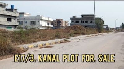 1 Kanal Boulevard Residential Plot For Sale in E-17/3  Islamabad