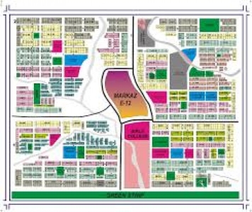 5 Marla Corner Plot For Sale E-12/1,  islamabad