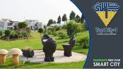 10 Marla Beautiful Plot For Sale Top City   islamabad