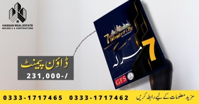 || 7 Wondercity Islamabad || 07 MArla Plot Available For Sale ||Big Opportunity ||