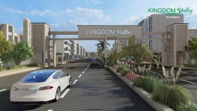 5 Marla plots available in kingdom valley on easy installments