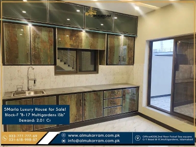 5 Marla Double Unit House Available For Sale In B 17 Multi Garden Islamabad