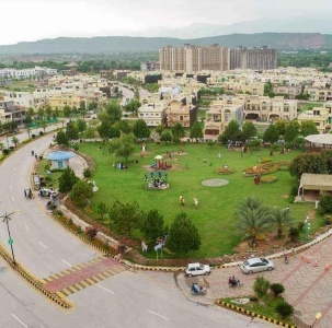 Sector N, 8 marla semi-developed Plot For sale in Bahia Enclave, Islamabad 