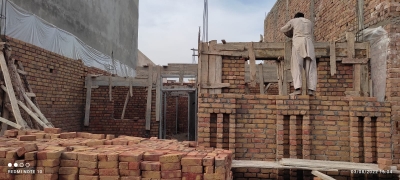 under construction 4 Marla land plot Available for sale H-13   Karim Elehi town Islamabad 