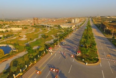 8 MARLA BLVD CORNER PLOT FOR SALE IN LOTUS DHA VALLEY ISLAMABAD