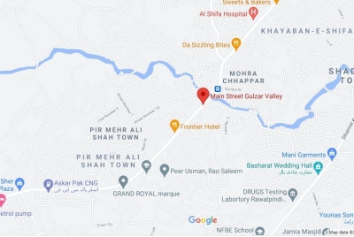 5 Marla Plot For sale in Gulzar Valley Chakri Road