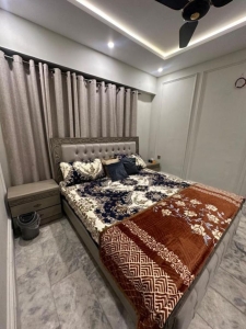 Flat One bed luxury furnished apartment available for rent in gulberg greens islamabad.