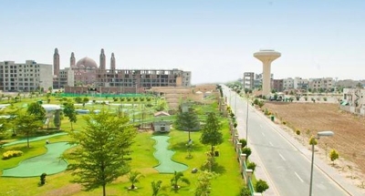 1 KANAL BEST PLOT FOR SALE IN GOLF VIEW RESIDENCIA BAHRIA TOWN LAHORE.