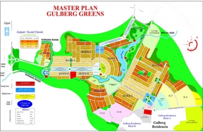 1 Kanal Plot For Sale Gulberg Residencia  T Block islamabad