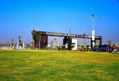 1 Kanal Boulevard+Street Corner Residential Plot For Sale in Telegarden F-17 Islamabad