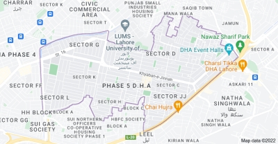 SECTOR-A 1 KANAL PLOT FOR SALE IN  DHA PHASE 5 LAHORE 