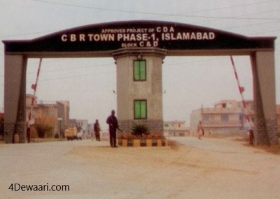 7 Marla Plot in CBR Town Block-B