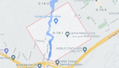 Corner Plot for sale in Sector G-14/1 Islamabad 