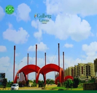 1 Kanal Develop, Possession Plot For Sale In Gulberg Green Islamabad.