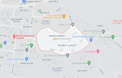 10 Marla A category Plot for sale in Bahria Hamlet Phase 8 Rawalpindi  