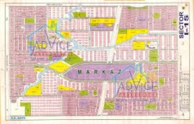 Beautifull Park Face Plot Available  For Sale I-15/4 islamabad