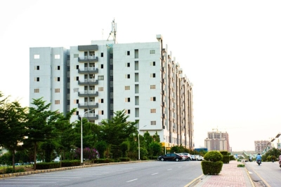1120 sqft  4th Flour Two-bed Apartment For sale in Gulberg Greens Islamabad 