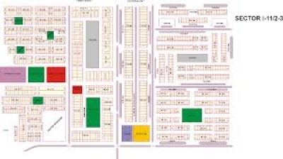 Beautiful Corner Park Face Plot For Sale I-11/3  islamabad