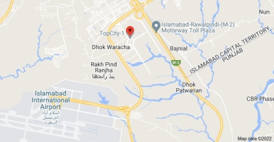 1 Kanal  prime plot available for sale in Top city  Islamabad  