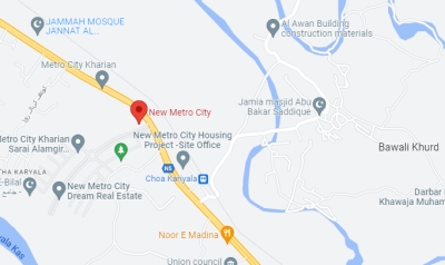 plot file are available for sale in new metro city Gujar Khan 