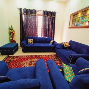 5 marla full furnished house for rent in Bahria Town phase 8 rawalpindi