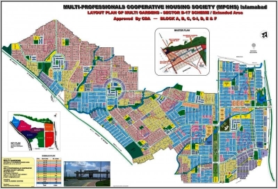 7 Marla Beautiful Plot For Sale Multi Garden B-17  Islamabad