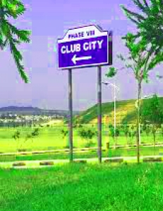 1 Kanal Corner with 6 Marla Extra Land Plot in Club City, Behria Phase-8