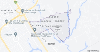 F Block 9 Marla plot  For Sale in University town  Islamabad
