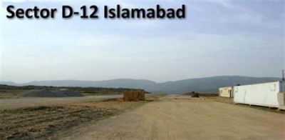 10 MARLA LEVEL PLOT FOR SALE IN D-12 ISLAMABAD.