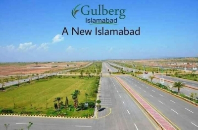 10 Marla Plot For Sale Gulberg Residencia  A Block islamabad