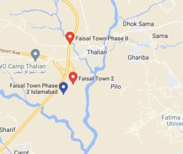 Prime Located 5 Marla Plot For sale in Faisal Town Phase II Chakri Interchange Islamabad 