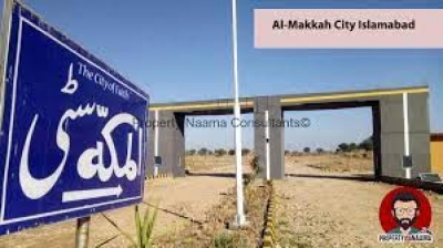 7 Marla plot for sale in Al Makah City  japan Road Islamabad