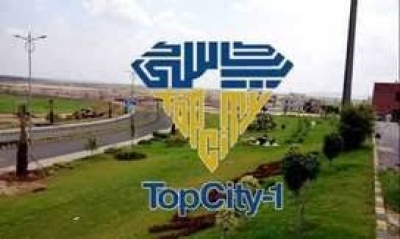 Beautiful Plot For Sale Top City Phase 1 Block-D islamabad