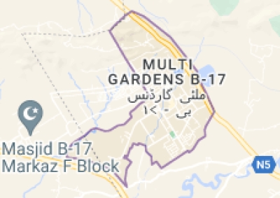12 marla plot for sale in Multi Gardens B-17   Block G Islamabad 
