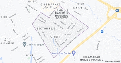 10 Marla Plot With Extra land Available for sale  in Sector  G-15/1   Islamabad 