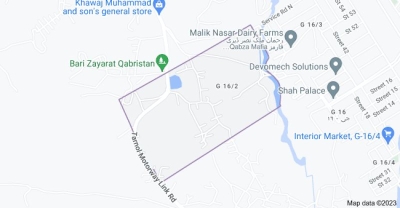 11.2 Marla Prime plot for sale in CDA Sector G-16/2 Islamabad 