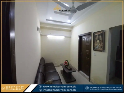 One Bed Apartment, Available for Rent in Multi Garden B 17 Islamabad