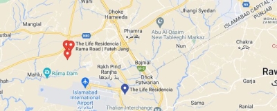 5 Marla plot file for sale in The life Residencia Fateh Jang Road Islamabad