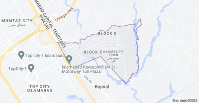 A- Block 1 Kanal plot available for sale in University Town Islamabad 