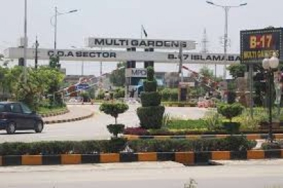 1 Kanal Beautiful Location Residential Plot For Sale In Multi Garden B-17  Islamabad