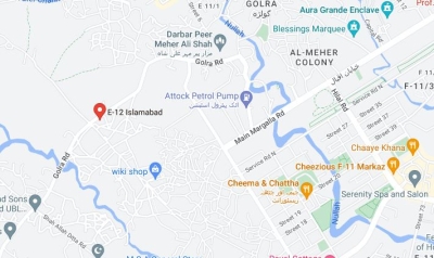 VIP 10 Marla Plot Available  For Sale in Sector E-12/4 Islamabad 